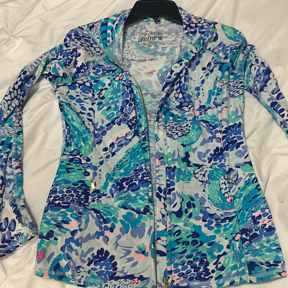 Lilly Pulitzer Luxletic popover XS